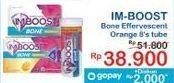 Promo Harga Imboost Bone Effervescent Orange 8 pcs - Indomaret