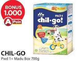 Promo Harga MORINAGA Chil Go Bubuk 1+ Madu 700 gr - Alfamart