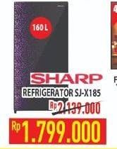 Promo Harga SHARP SJ-X185MG | Kulkas 1 Pintu  - Hypermart