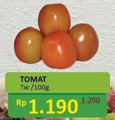 Promo Harga Tomat TW per 100 gr - Alfamidi