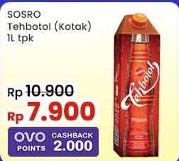 Promo Harga Sosro Teh Botol 1000 ml - Indomaret