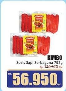 Promo Harga KIMBO Sosis Sapi Serbaguna 24 pcs - Hari Hari