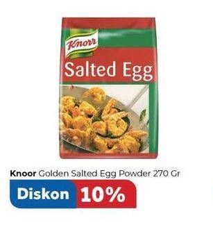 Promo Harga KNORR Golden Salted Egg Powder 270 gr - Carrefour