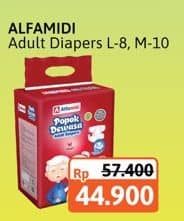Promo Harga Alfamidi Popok Dewasa L8, M10 8 pcs - Alfamidi