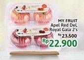 Promo Harga My Fruit apel red del, royal gala 2