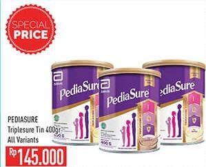 Promo Harga Pediasure Triplesure All Variants 400 gr - Hypermart