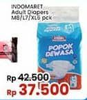 Promo Harga Indomaret Diapers Adult M8, XL6, L7 6 pcs - Indomaret