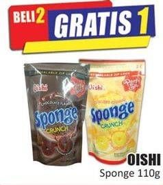 Promo Harga OISHI Sponge Crunch 110 gr - Hari Hari