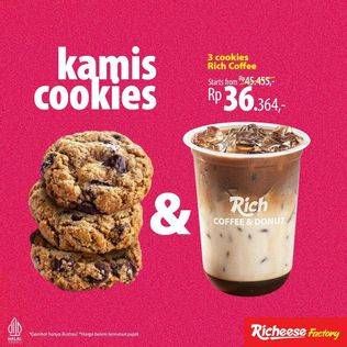 Promo Harga Kamis Cookies  - Richeese Factory