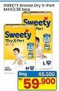 Promo Harga Sweety Bronze Pants Dry X-Pert M44, L38 38 pcs - Indomaret