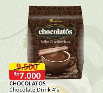 Promo Harga Chocolatos Chocolate Bubuk Choco per 4 sachet - Alfamart