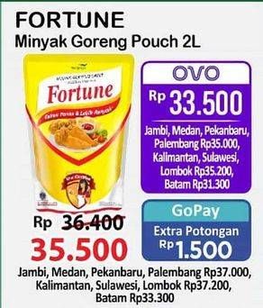 Promo Harga Fortune Minyak Goreng 2000 ml - Alfamart