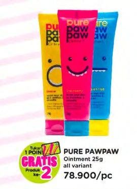 Promo Harga PURE PAW PAW Ointment All Variants 25 gr - Watsons
