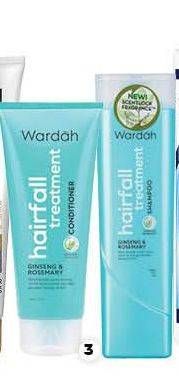 Promo Harga WARDAH Hairfall Treatment Shampoo & Conditioner 170 mL  - Guardian