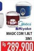 Promo Harga MIYAKO Magic Com  - Hypermart