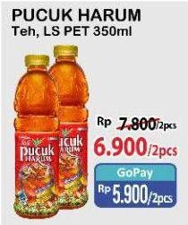 Promo Harga Teh Pucuk Harum Minuman Teh Less Sugar, Jasmine 350 ml - Alfamart