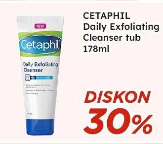 Promo Harga Cetaphil Daily Exfoliating Cleanser 178 ml - Indomaret