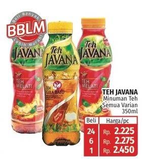 Promo Harga Javana Minuman Teh All Variants 350 ml - Lotte Grosir