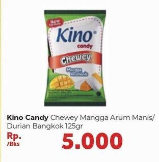 Promo Harga KINO Candy Mangga Arum Manis, Durian Bangkok 125 gr - Carrefour