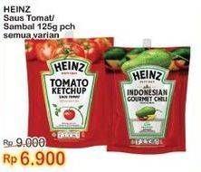 HEINZ Saus Tomat/ Sambal 125 g semua varian