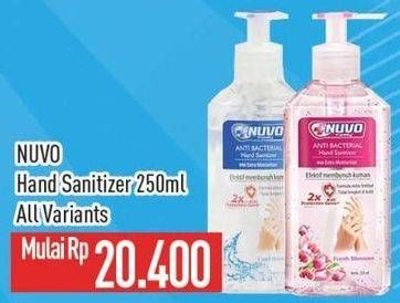 Promo Harga Nuvo Hand Sanitizer All Variants 250 ml - Hypermart