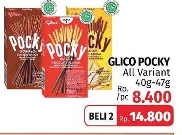 Promo Harga GLICO POCKY Stick All Variants 40 gr - LotteMart
