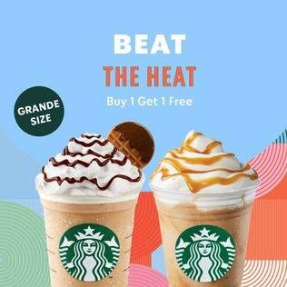 Promo Harga Beat the Heat  - Starbucks