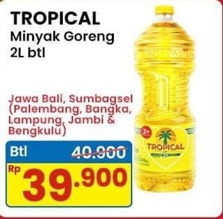 Promo Harga Tropical Minyak Goreng 2000 ml - Indomaret