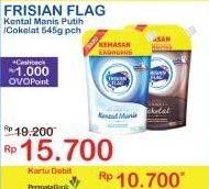 Promo Harga Frisian Flag Susu Kental Manis Putih, Cokelat 545 gr - Indomaret