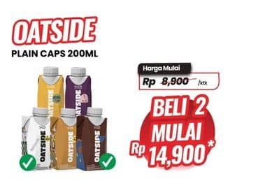 Promo Harga Oatside UHT Milk 200 ml - Carrefour