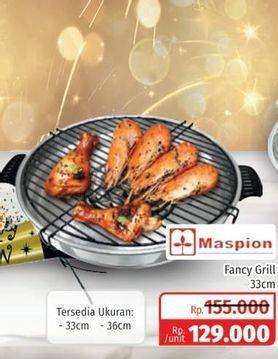 Promo Harga MASPION Fancy Grill 33 Cm  - Lotte Grosir