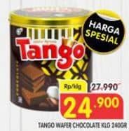 Promo Harga Tango Wafer Chocolate 300 gr - Superindo