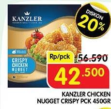Promo Harga Kanzler Chicken Nugget Crispy 450 gr - Superindo