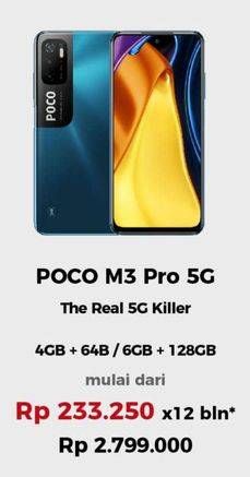 Promo Harga XIAOMI Poco M3 Pro 5G  - Erafone