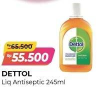 Promo Harga DETTOL Antiseptic Germicide Liquid 245 ml - Alfamart