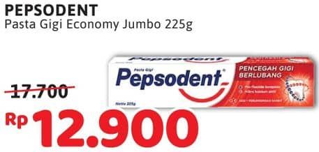 Promo Harga Pepsodent Pasta Gigi Pencegah Gigi Berlubang 225 gr - Alfamidi