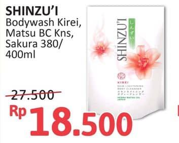 Promo Harga Shinzui Body Cleanser Kirei, Matsu, Kensho, Sakura 380 ml - Alfamidi