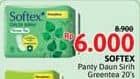 Promo Harga Softex Pantyliner Daun Sirih Green Tea Regular, Green Tea Longer And Wider 20 pcs - Alfamidi