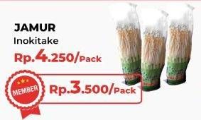 Promo Harga Jamur Inokitake (Jamur Enokitake)  - Yogya