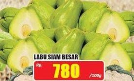 Promo Harga Labu Siam Besar per 100 gr - Hari Hari