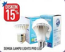 Promo Harga LIGHTSPRO Lampu LED Bulb All Variants 1 pcs - Hypermart