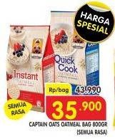 Promo Harga CAPTAIN OATS Oatmeal All Variants 800 gr - Superindo