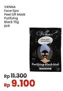 Vienna Face Mask 15 ml Diskon 19%, Harga Promo Rp9.100, Harga Normal Rp11.300, Cashback 60% (Rp. 35.000) Tiap Belanja Rp. 60.000 Produk Sponsor Cosmetic/Face Care. S&K Berlaku, Cashback Rp2.000 dengan GOPAY min transaksi Rp40.000