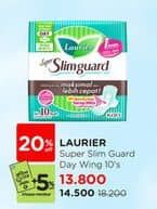 Promo Harga Laurier Super Slimguard Day 22.5 Cm 10 pcs - Watsons