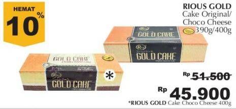 Promo Harga Rious Gold Cake 390gr / 400gr  - Giant