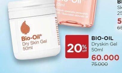 Promo Harga BIO OIL Dry Skin Gel 50 ml - Watsons