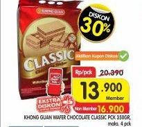 Promo Harga KHONG GUAN Classic Wafer 350 gr - Superindo