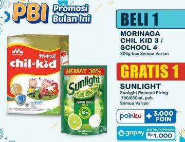 Promo Harga Morinaga Chil Kid/School Gold  - Indomaret