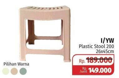 Promo Harga Plastic Stool  - Lotte Grosir