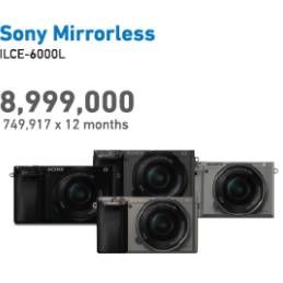 Promo Harga SONY ILCE-6000L Mirrorless Camera  - Electronic City
